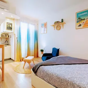  Apartment Haliviera - Golden Square, 1min From Beach France